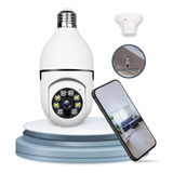 Camera Ip Inteligente Lampada Panoramica Yoosee Wifi Kit 2