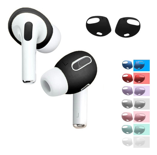 Borrachinha Silicone Compatível Com AirPods Pro Adaptador 