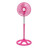 Ventilador Rosa 3en1 Embassy 10  60w 220v Piso/mesa/pared