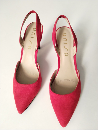 Zapatos De Gamuza Rojos