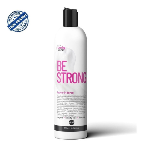Creme De Pentear Be Strong Leave In Forte Curly Care 300ml