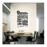 Vinilo Decorativo Pared Frases Cocina