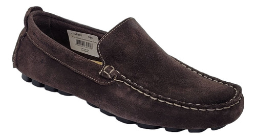 Mocasín Guante Chocolate Hombre 32935