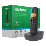 Aparelho Telefone Fixo Sem Fio Intelbras Ts 2510 