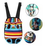 Mochila Transportes Cómodo Salir Para Perro Gato Colores S