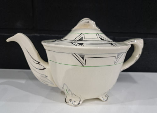 Tetera Art Deco Porcelana Inglesa Meakin Marigold B 35