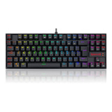 Teclado Gamer Switch Blue Mecanico Usb Iluminação Led Rgb