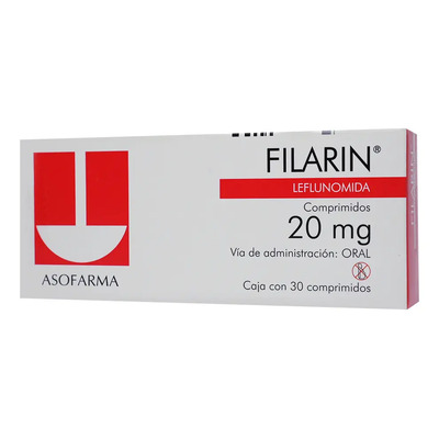 Filarin Comprimido 20 Mg, 30 Comprimidos | Envío gratis