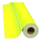 Vinyl De Corte Fluorescente Amarillo Brilloso 61cm X 1m 