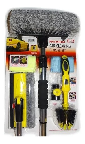 Kit Set Limpieza Cepillos Para Coches