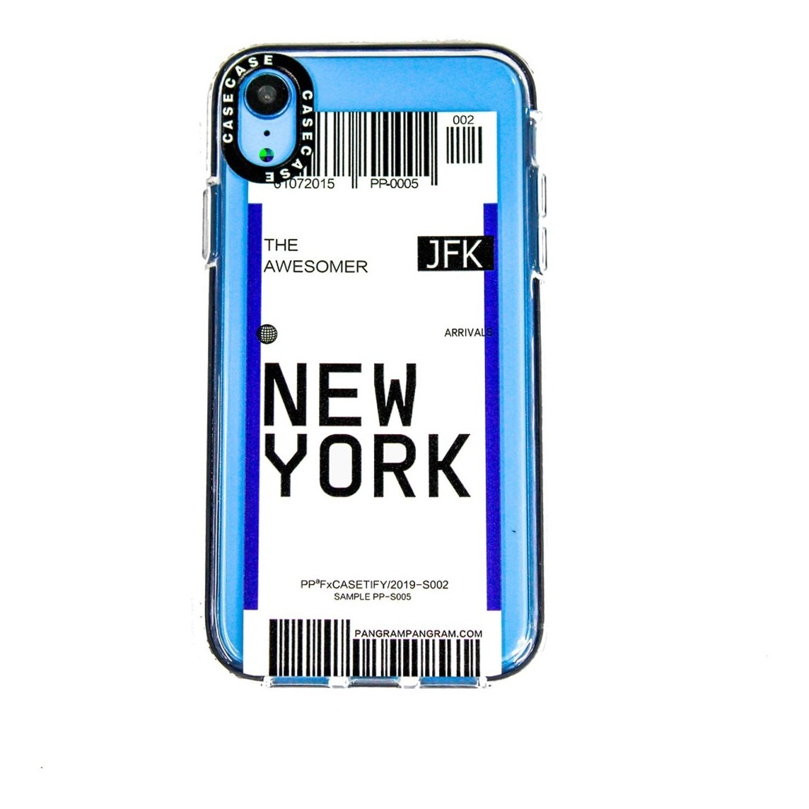 FUNDA TICKET NEW YORK IPHONE XR
