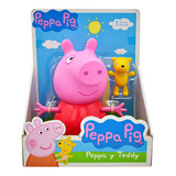 Peppa Pig Teddy Y Peppa Muñeca 24cm Fotorama Cd