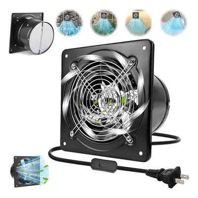 Potente Extractor De Aire Industria Cocina Silencioso De 10 Pulgadas Extractor De Humo Industrial | Envío gratis