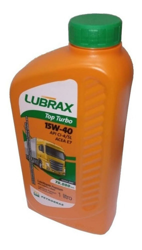 Óleo 15w40 Lubrax Extra Turbo Sl Acea E7 Mineral Para Diesel