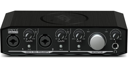 Interfaz De Audio Mackie Onyx Producer 2.2 - 2 Usb Y Midi 22