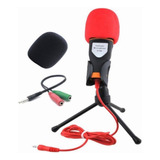 Micrófono De Condensador Con Cable Con Divisor De Audio