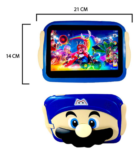 Tablet  Genérica Infantil M10 Plus 7  64gb Azul Y 4gb De Memoria Ram