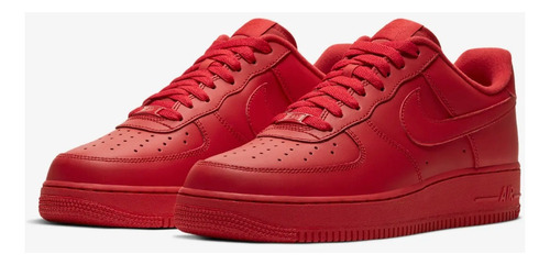 Tenis Nike Air Force 1 Rojo Lv8