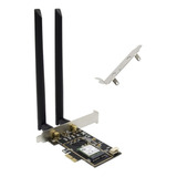 Placa Pci Express Wifi 1200mbps Y Bluetooth 4.0 Amitosai Mts-pciew1200bt4pro Con Chipset Intel 7260