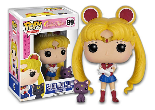 Funko Pop Sailor Moon - Sailor Moon Con Luna Art 89