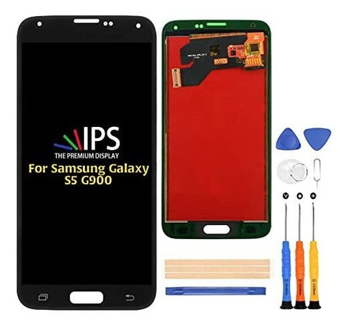 Pantalla Lcd Para Galaxy S5 G900 /m/a/t/fd  Negro