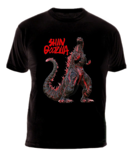 Remera Adulto Godzilla 100% Algodón