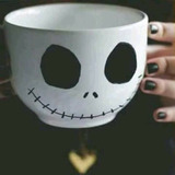 Taza El Extraño Mundo De Jack Tim Burton Hecha A Mano