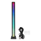 Barra Rgb Con Control De Voz, Música Ambiental, Usb, Para Co