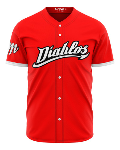 Jersey Beisbol Diablos Rojos M1