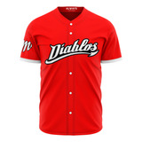Jersey Beisbol Diablos Rojos M1