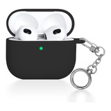 Funda AirPods 3 Negra, Funda Protectora De   AirPods De...