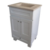 Mueble Vanitory Laqueado Moderno Mesada Bacha 70x50cm Baño