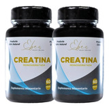 Pack 2  Frascos De Creatina Monohidratada  En Capsulas