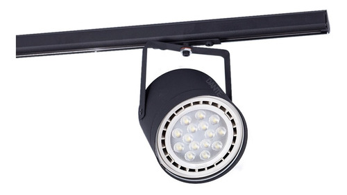 Combo Riel Techo Pared 2 Metros + 3 Cabezales + Ar111 Led