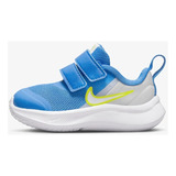 Tenis Nike Infante Star Runner 4 Da2778-009 Azul 