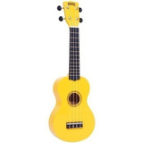 Ukelele Soprano Mahalo R1 Rainbow Series Amarillo Con Funda