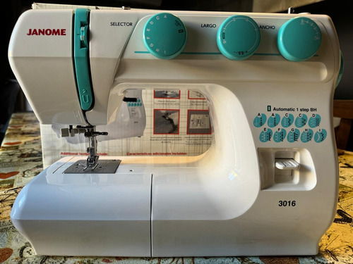 Máquina De Coser Janome 3016 - 16 Puntada - Portátil