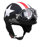 Protector Casco Moto Media Cara Con Visor Gafas Bufanda Bike