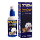  Fiprokill Spray 100 Ml Perros Gatos Pulgas Y Garrapatas