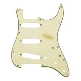 Pickguard Hosco Sc-g3p-r62 Relic Mgreen Stratocaster Sss 3pl