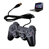 Controle Joystic Usb Dual Shock Analogico Pc E Play Station2