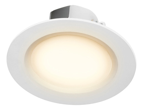 Luminario Downlight Led Para Empotrar Illux Tl-6005.b30, 3000k Color Luz Cálida 3000k