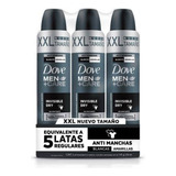 Antitranspirante Desodorante Dove Men Care Dry Xxl 3pz 250ml