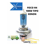 Par Focos  H4 Tipo Xenón 100w  Dark Blue Envio Gratis 