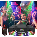 Luz De Discoteca Wuzstar De 5 Haces, Luces De Dj Activadas P