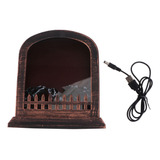 Lámpara Decorativa Para Chimenea, Ventana De Luz Para Chimen