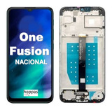 Display Tela Touch Frontal P/ Moto One Fusion C/aro Nacional