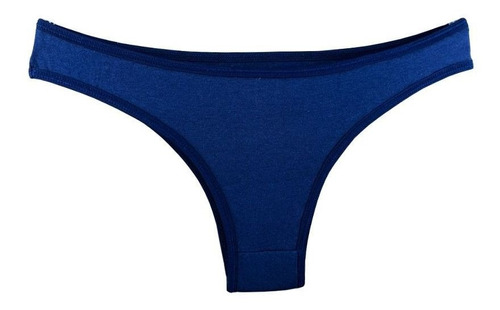 Calcinha Fio Dental Algodão Cotton Básica Lisa Lingerie