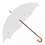 Guarda Chuva Branco Para Personalizar Kit 40 Peças Sombrinha