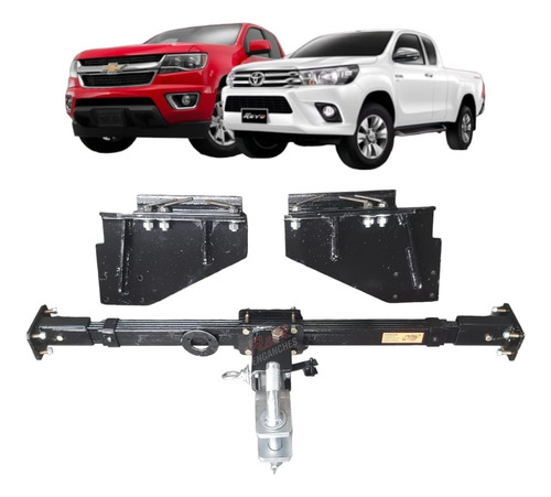 Enganche Super Reforzado Elasticos Hilux 2016 A 2024 Todas